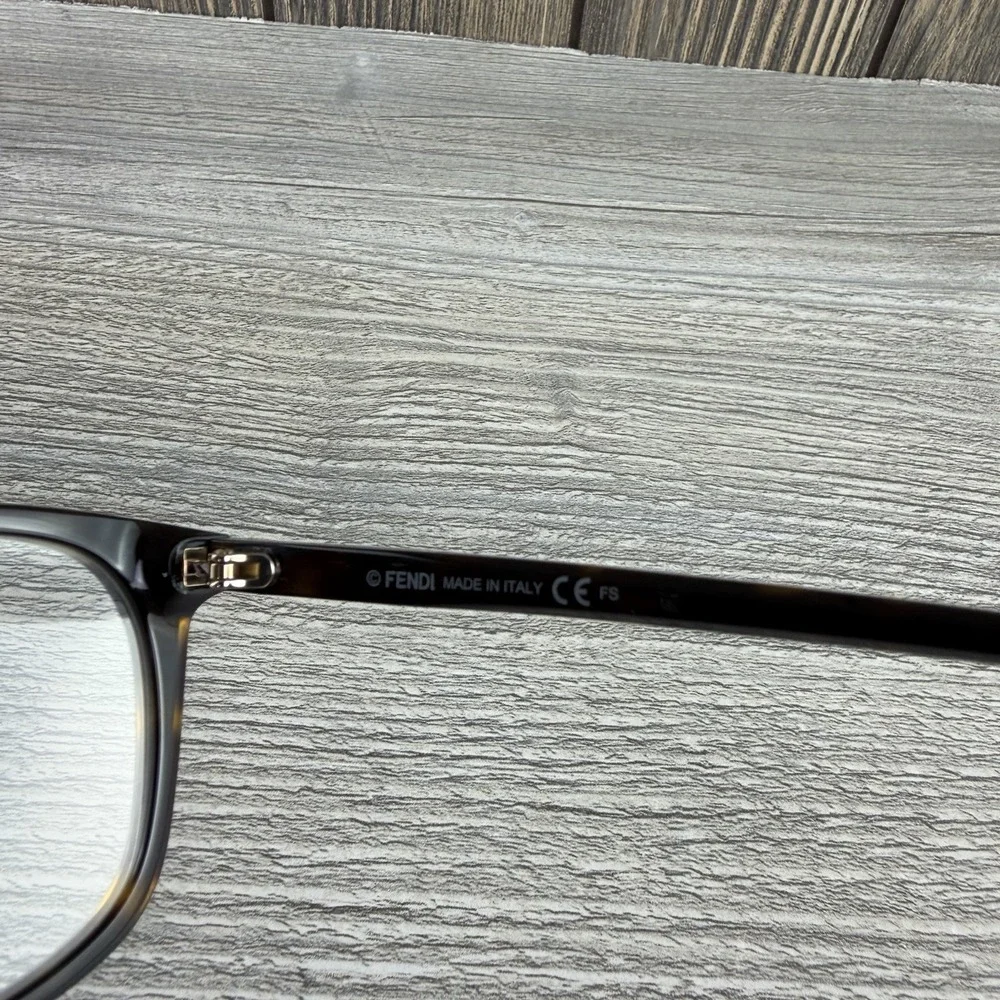 Fendi FF 0414 086 Womens Havana Eyeglasses Frames 53-17-140 Made in Italy